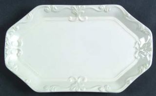  Vintage Ivory (Creamy White) Tray for Creamer & Sugar with Lid, Fine Ch