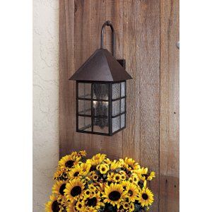 The Great Outdoors TGO 8582 51 Townsend 3 Light Wall Mount