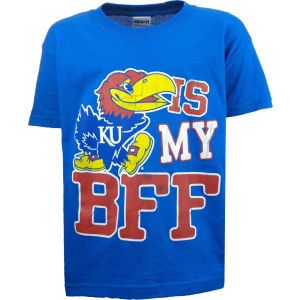 Kansas Jayhawks New Agenda NCAA Youth BFF T Shirt