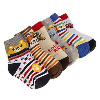 Boys Cartoon Patterns Socks (Random PatternColor)