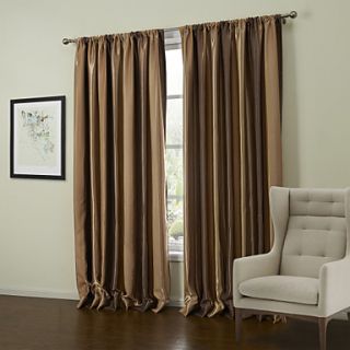 (Two Panels) Classic Modern Solid Room Darkening Curtain