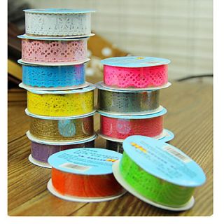 1M PVC Lace Design Adhesive Tape (Random Color)