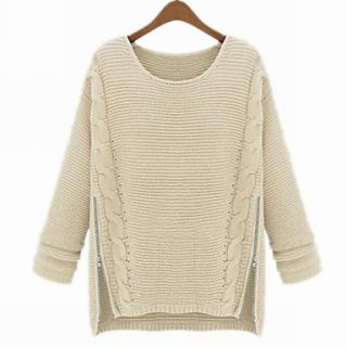 Womens Vintage Loose Thick Sweater