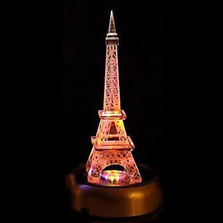 Colorful Eiffel Tower Crystal Music Box
