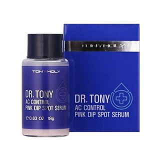 [TONYMOLY] DR. TONY AC Control Pink Dip Spot Soothing Serum 18g (For Trouble, Combination, Sensitive Skin)