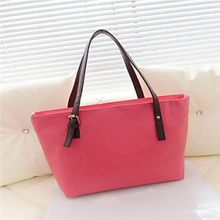 N PAI Womens 玫red Simple Word Print Shoulder Bag(283712)