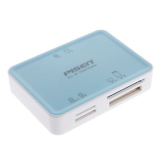 PISEN Multi function Card Reader II (Light Blue)