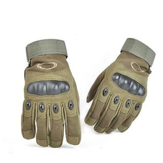 Outdoor Mens Silicone Warmkeep Windproof Shockproof Full finger Gloves