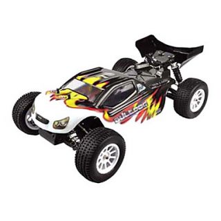 1/10 Scale 4WD Electric brushed RC Truggy RTR (Black)