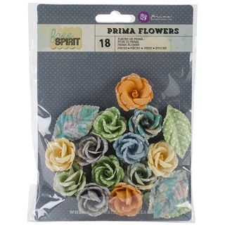 Free Spirit Flowers paper Meditation 1.25 (2 Leaf) 18/pkg