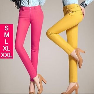 New Arrival Spring Ladies Candy Colors Casual Pencil Pants