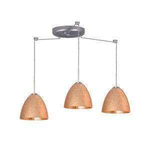 Besa Lighting BEL 3JC 4470CF LED SN Vila Pendant