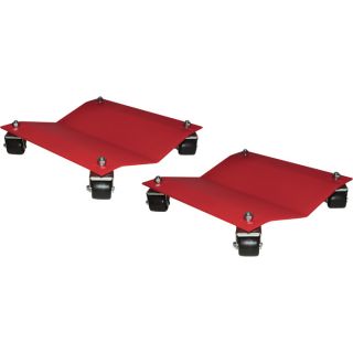 Auto Dolly Steel Automotive Dollies   Pair, 16 Inch L x 16 Inch W, 1500 Lb.