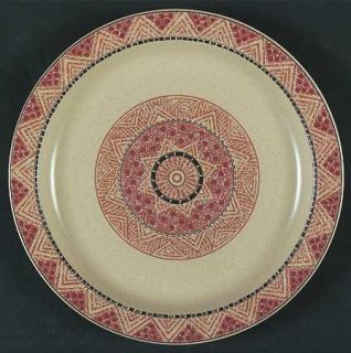 Mikasa San Mateo Salad Plate, Fine China Dinnerware   PotterS Touch, Brown Geom