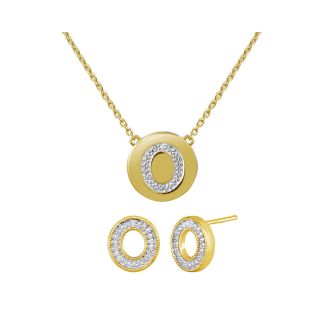 ONLINE ONLY   Diamond Addiction Diamond Accent Initial O Set, Womens