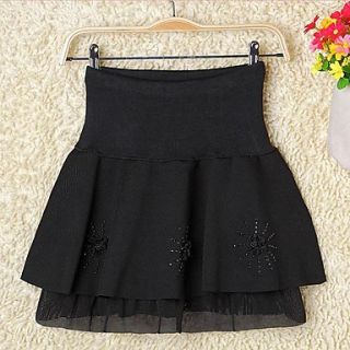 Womens Tall Waist Han Edition Cultivate Ones Morality Skirt