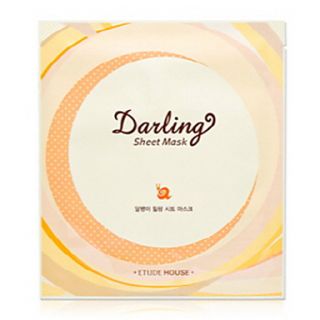 [Etude House] Darling Sheet Mask(Snail Healing) 25g