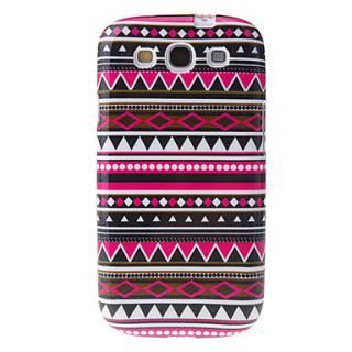 Triangle Design Soft Case with Flash Power for Samsung Galaxy S3 I9300