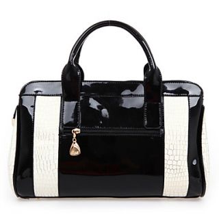 Miyue Womens Contrast Color Fashion Tote