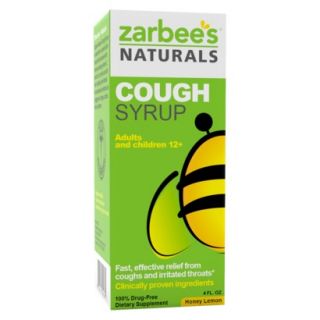 Zarbees Extra Strength Adult Cough Syrup   Honey Lemon