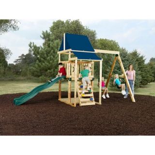 Swing N Slide Natural Stained Asheville Play Set