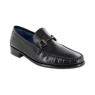 Florsheim Sarasota Moc Toe Shoes, Blk Smooth, Mens