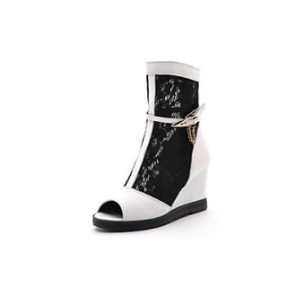 MLKL Sexy High Heeled Shoes, Fish Head Sandals Slope With Dunk High 2201 2Bs