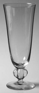 Swedish Crystal Gulli/Ingrid (Clear) Pilsner Glass   All Clear,Plain,4 Lobe Stem