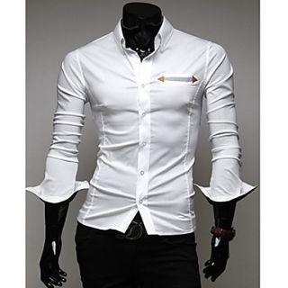 HKWB Casual Stripe Pocket Shirt(White)