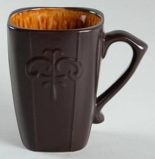 Reba Harmony for the Home Victorian Scroll Honey Mug, Fine China Dinnerware   Sp