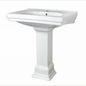 Foremost FL1950SWH Structure Suite Lavatory Pedestal Sink Combo