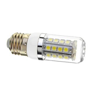 Dimmable E27 5W 36xSMD 5050 480LM 6000 6500K Cool White Light LED Corn Bulb(AC 220 240V)