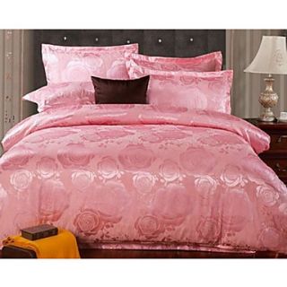 Flower Silk Bed Set Of Four SF00059