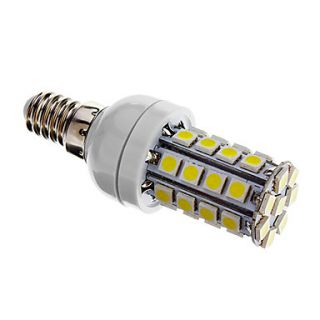 Dimmable E14 5W 36xSMD 5050 480LM 6000 6500K Cool White Light LED Corn Bulb(AC 220 240V)