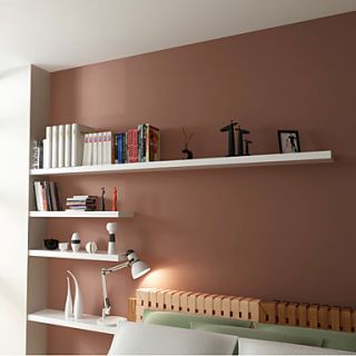 Larger Classic Minimalism Solid Line Shaped Wall Mounted Storage Shelf