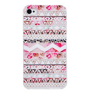 Luminous Small Flower Pattern PC Material Hard Case for iPhone 4/4S
