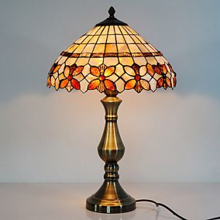 40W Simple Style Table Lamp With Checkered Pattern