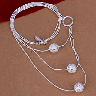 Oyami Cuprum Silvering Fashion Pendant Necklace