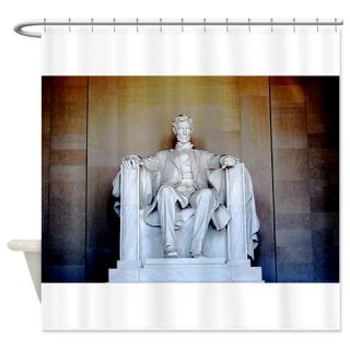  Lincoln Statue Shower Curtain  Use code FREECART at Checkout