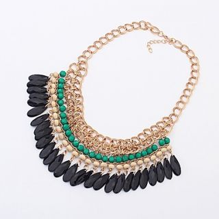 Shadela Bohemian Green Fashion Necklace CX088 2