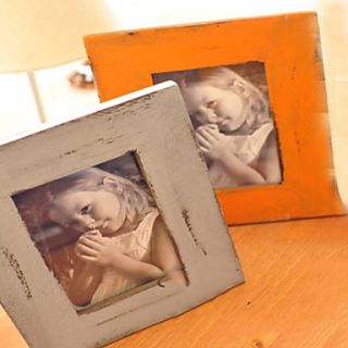 Retro Wooden Photo Frame(6 Inch)