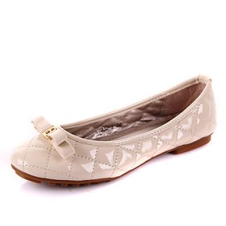 Womens Simple Bow Decoration Flat Shoes(Screen Color)