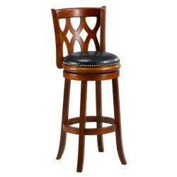 Valencia Cherry Triple Crossback 29 inch Barstool