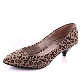 Womens Trend Leopard Heels(Screen Color)