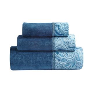 Croscill Classics Prescott Bath Towels, Blue