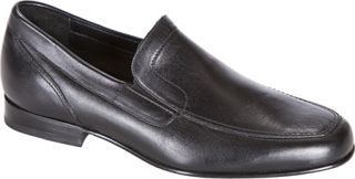 Mens Neil M Clemments   Black Italian Leather Moc Toe Shoes