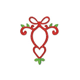 Sizzix Ornament With Heart By Dena Designs Originals Die