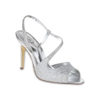 I. Miller Calais Slingback High Heel Pumps, Silver, Womens