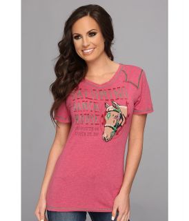 Double D Ranchwear Palomino Ranch Tee Womens T Shirt (Pink)