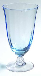 Fostoria Wilma Blue Iced Tea   Stem #6016,Blue Bowl